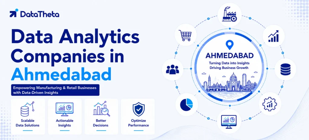 Top Data Analytics Companies in Ahmedabad for Data Analytics, BI & Reporting Services
