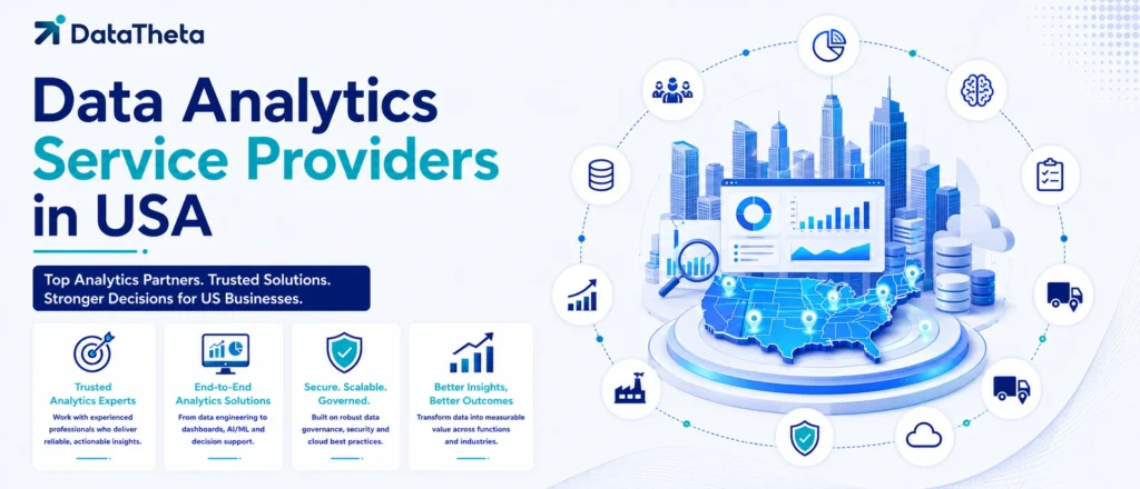 Top 10 Data Analytics Companies in USA (United States of America) [2026 Updated List] with (Reviews, Ranking & Services)