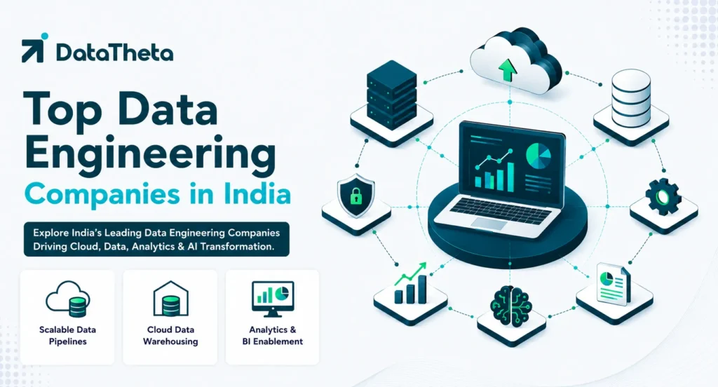 Top 10 Data Engineering Companies in India for Cloud Pipelines, Data Warehousing & AI Readiness
