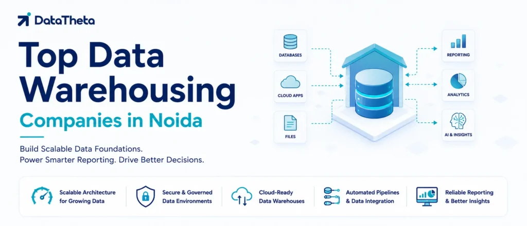 Top 10 Data Warehousing Companies in Noida for Cloud Data Warehouses, ETL & Analytics