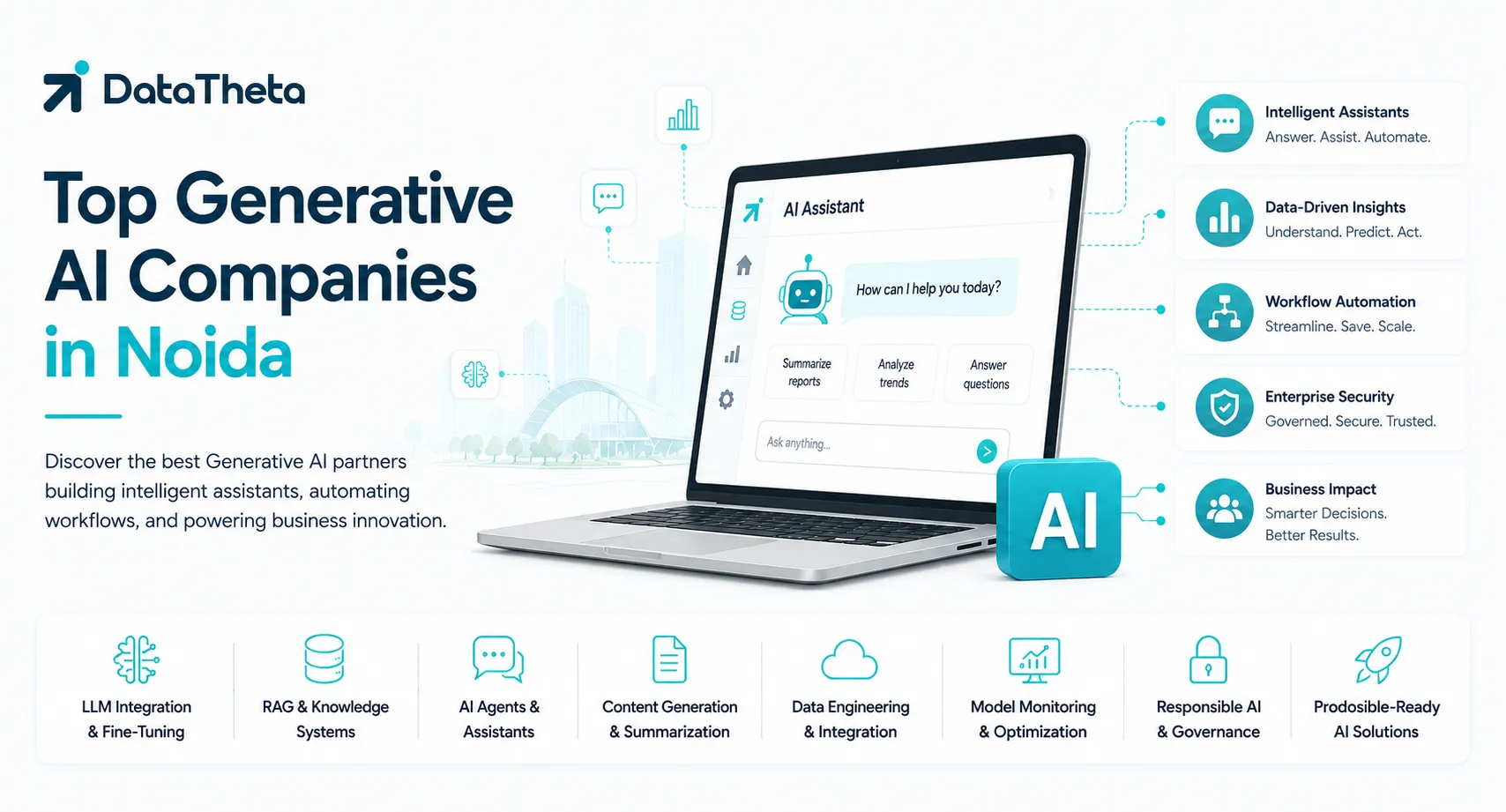 Top Generative AI Companies in Noida